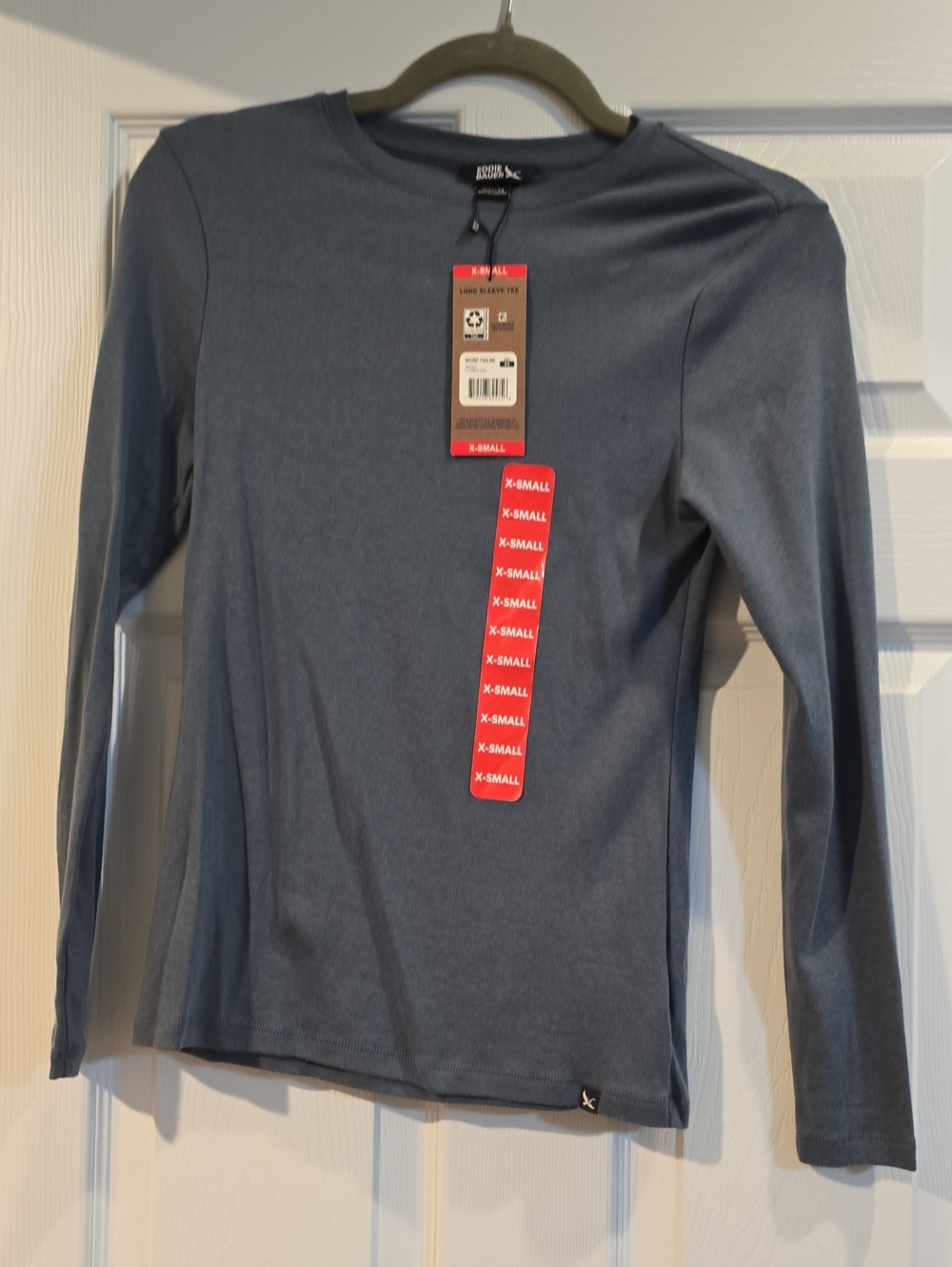 Eddie Bauer Long Sleeve Tee in Slate Blue